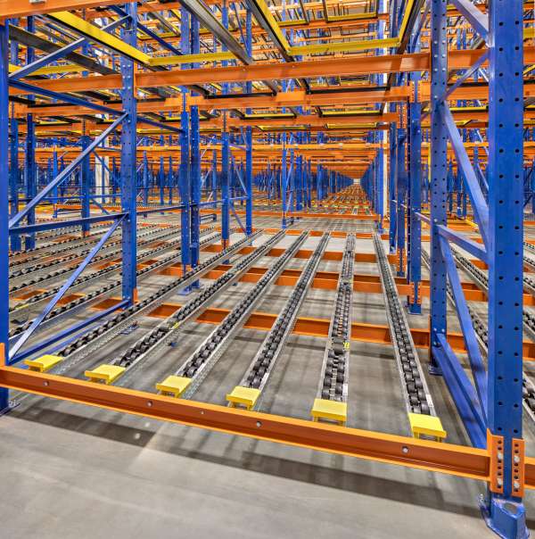 Pallet Flow Rack for Estero warehouses
